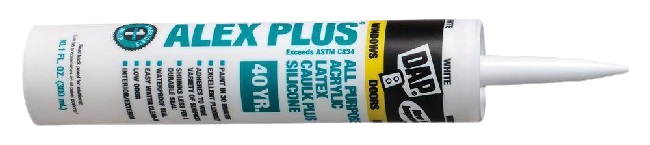 DAP Alex Plus painter's acrylic latex caulk cartridge