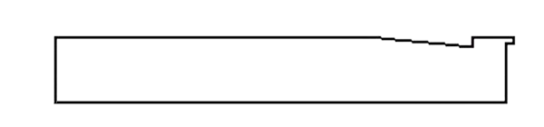 v-groove extension (Jamb)