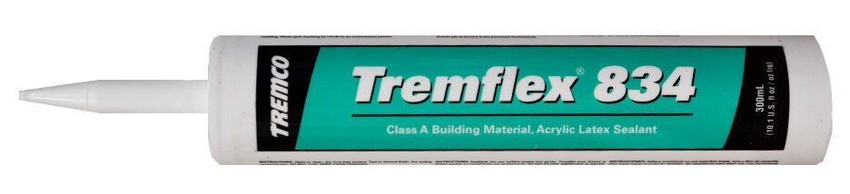 Tremco Tremflex 834 acrylic latex sealant cartridge