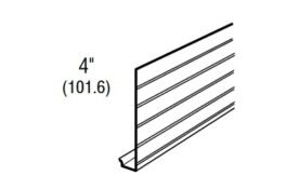 Fascia 4in Ribbed