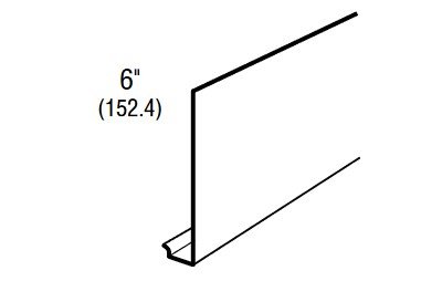 Fascia 6in Plain
