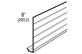 Fascia 8in Ribbed