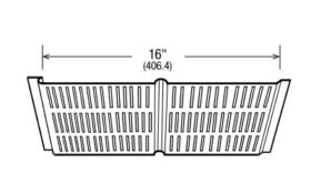 Soffit 2 Panel Vented