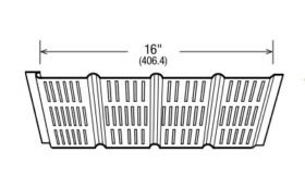 Soffit 4 Panel Vented