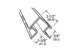 Vinyl 3.5 Outside Corner post