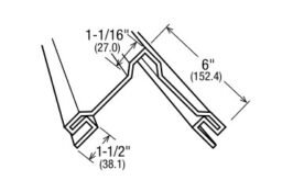 Vinyl 6 Designer Outside Corner post