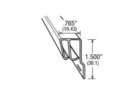 Vinyl Double Undersill Trim